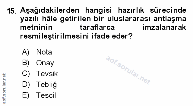 Soru 15