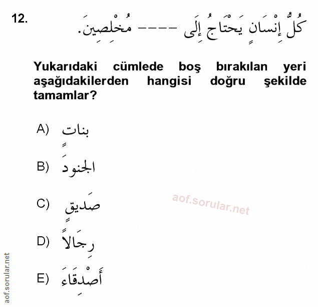 Soru 12