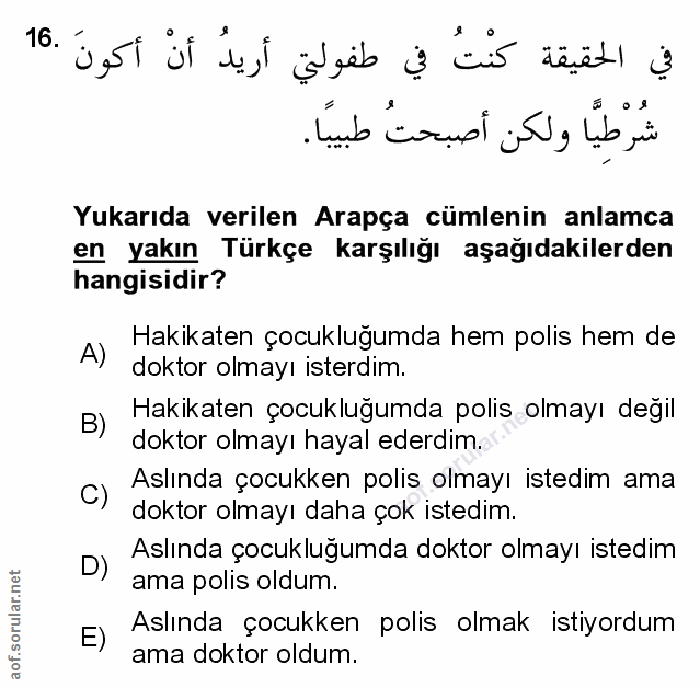 Soru 16