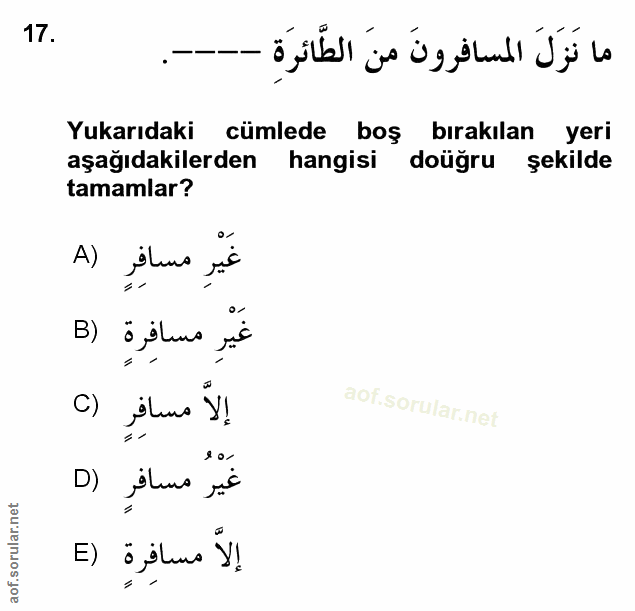 Soru 17