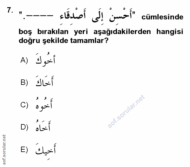 Soru 7