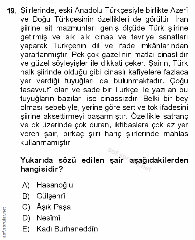 Soru 19