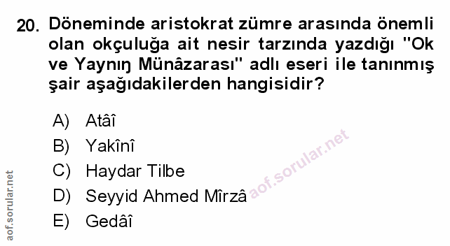 Soru 20