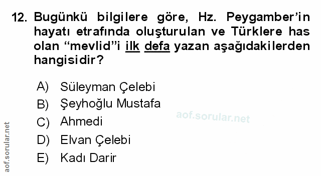Soru 12