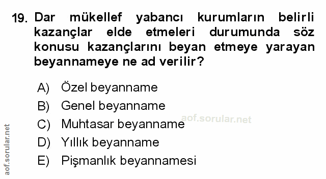 Soru 19