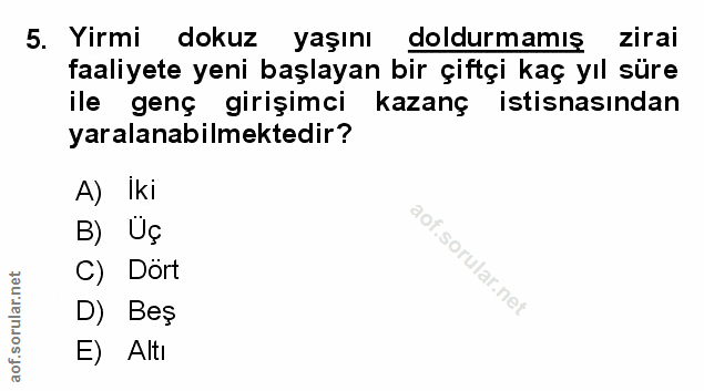 Soru 5