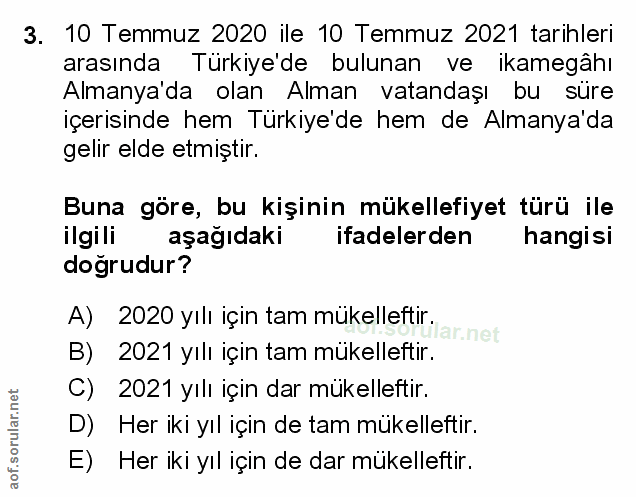 Soru 3