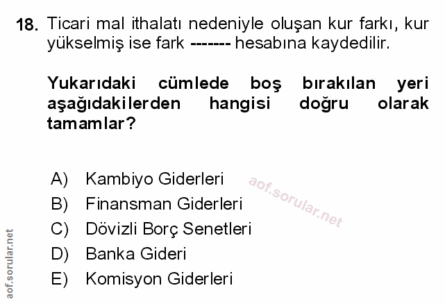 Soru 18