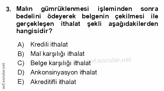 Soru 3
