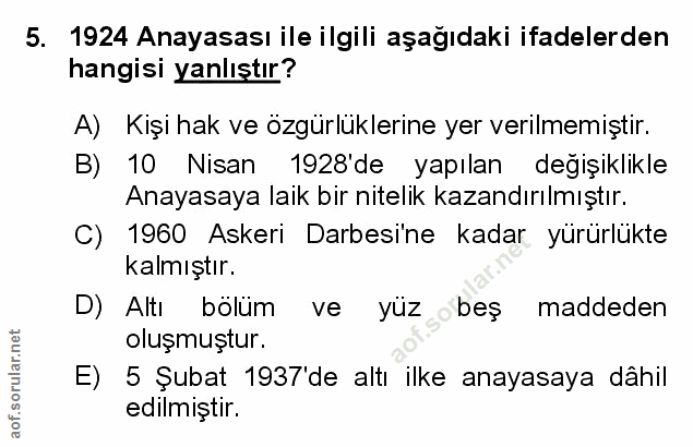 Soru 5