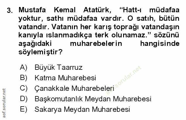 Soru 3