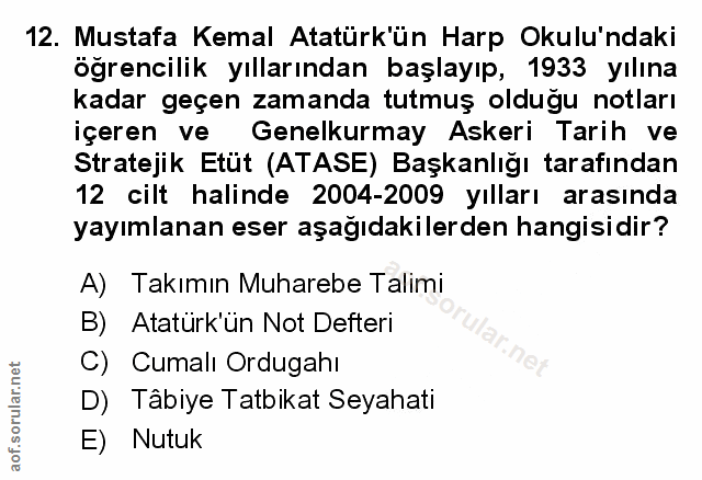 Soru 12