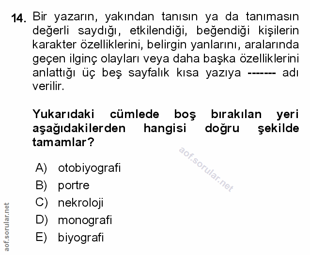 Soru 14