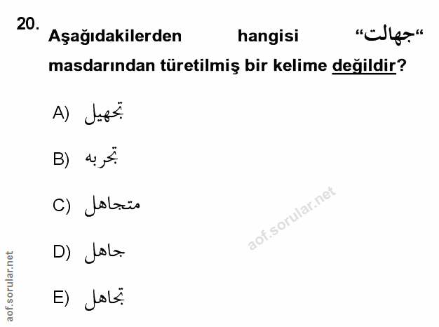 Soru 20