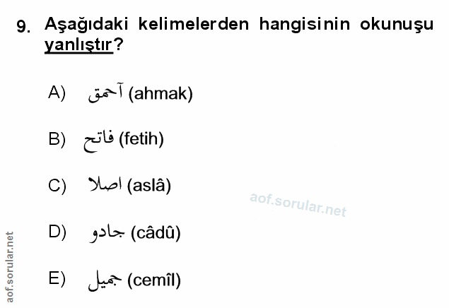 Soru 9