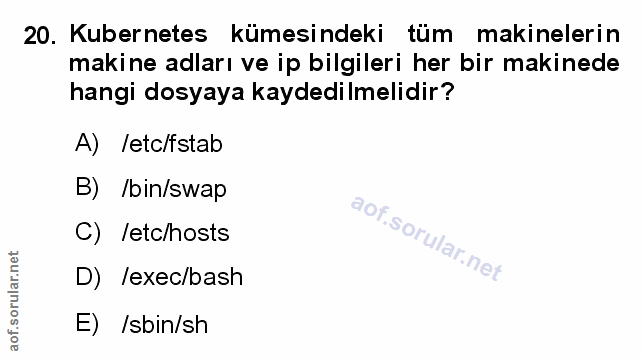 Soru 20