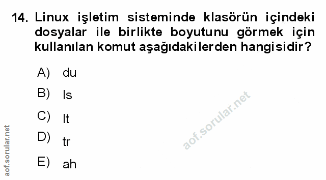 Soru 14