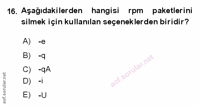 Soru 16