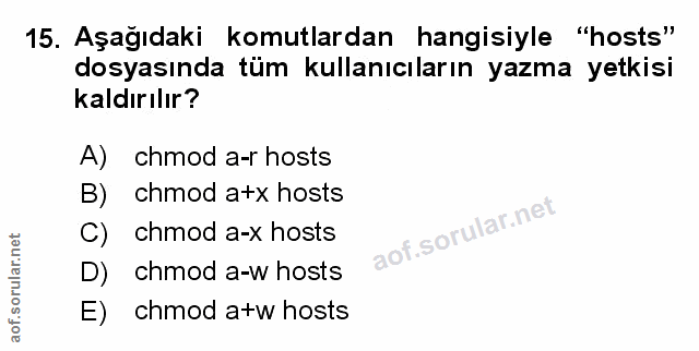 Soru 15