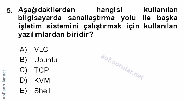 Soru 5