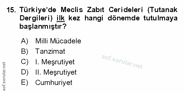 Soru 15