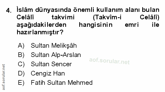 Soru 4