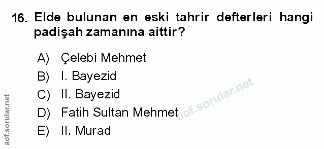 Soru 16