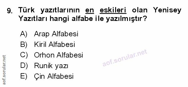 Soru 9