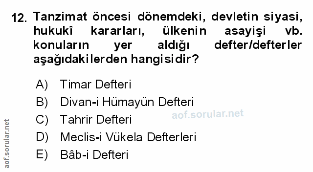 Soru 12