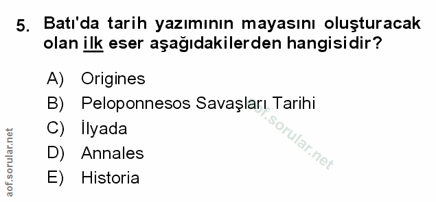 Soru 5