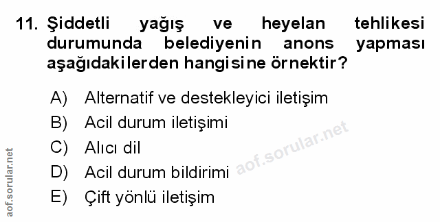 Soru 11