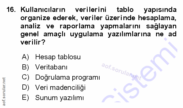 Soru 16