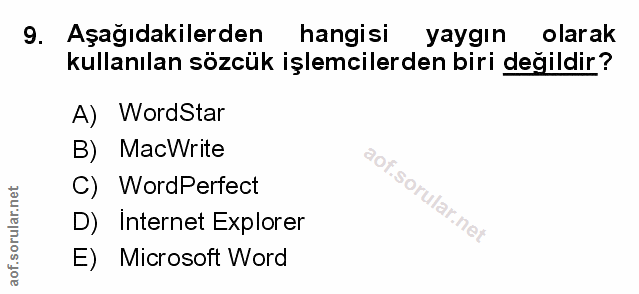 Soru 9