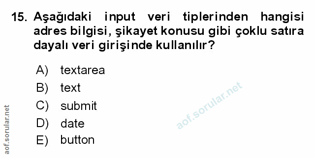 Soru 15