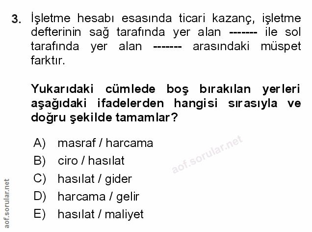 Soru 3