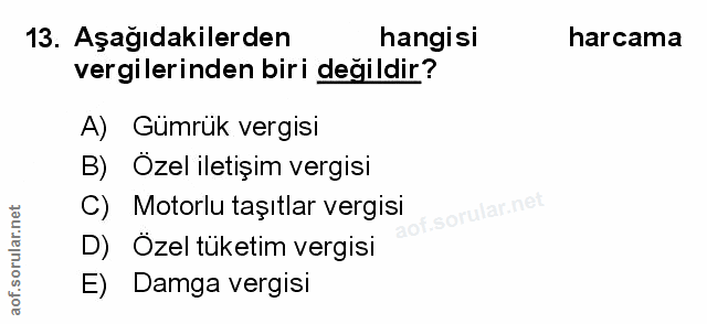 Soru 13