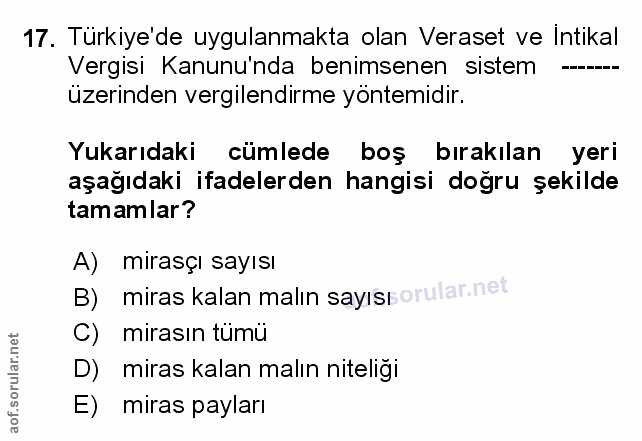 Soru 17