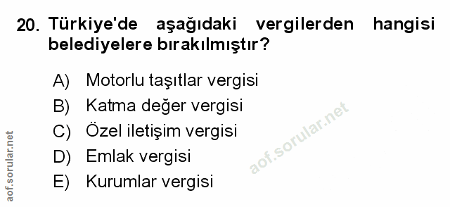 Soru 20