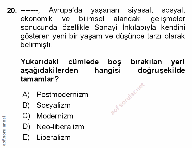 Soru 20