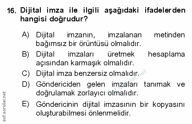 Soru 16