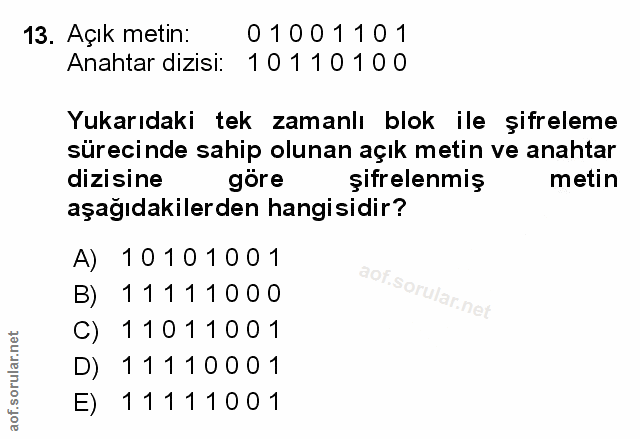 Soru 13