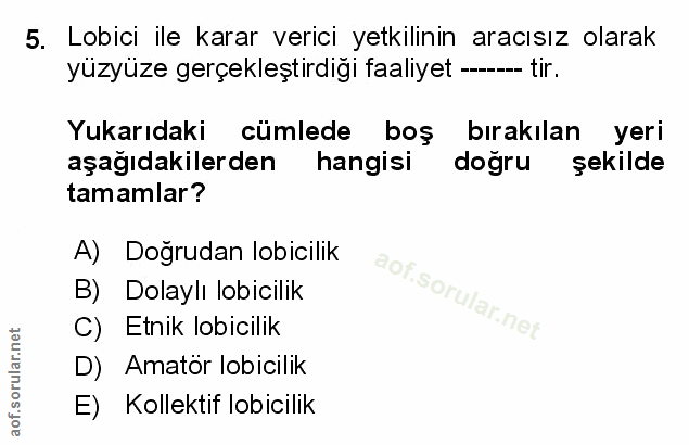 Soru 5