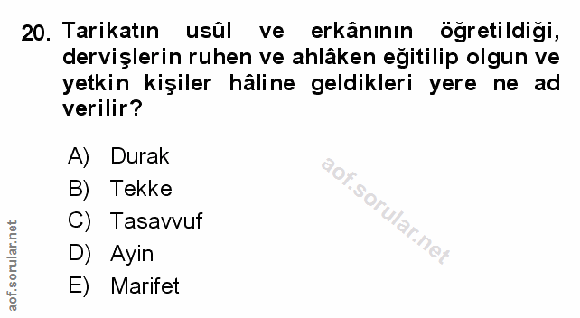 Soru 20