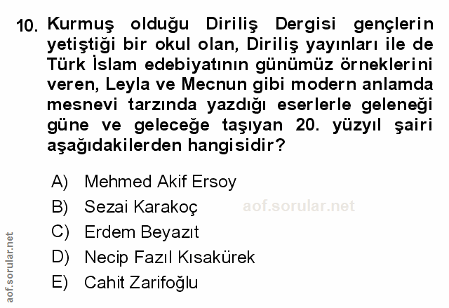 Soru 10