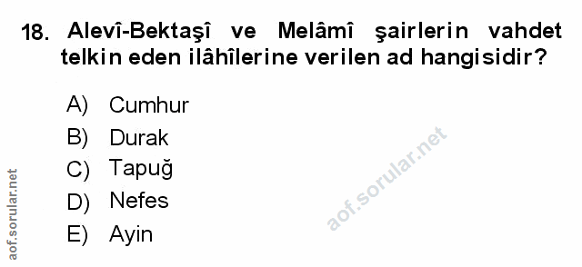 Soru 18