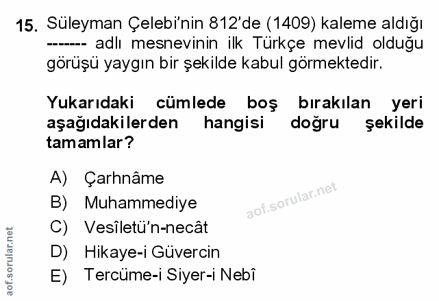 Soru 15