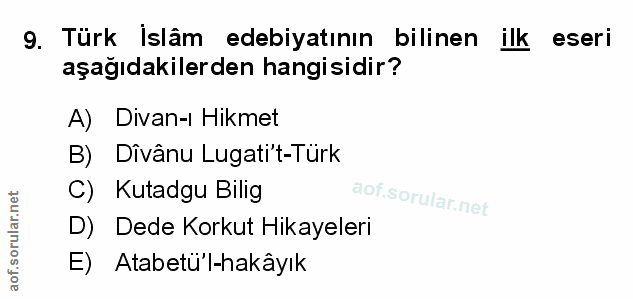 Soru 9