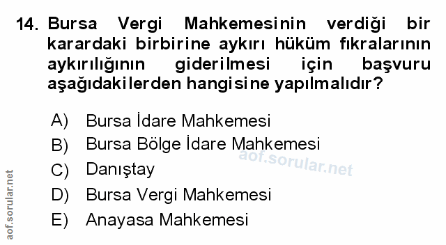 Soru 14