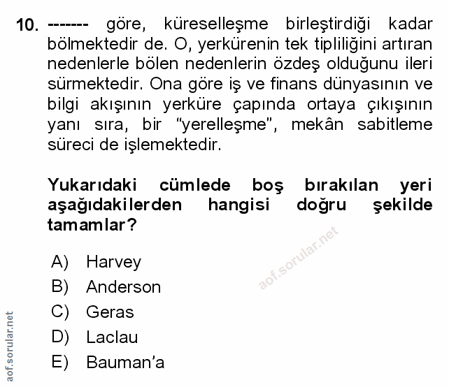 Soru 10