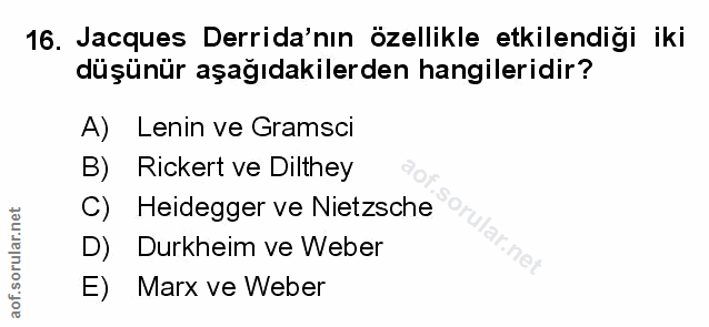 Soru 16